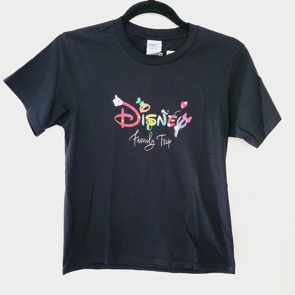 Port & Company Disney Family Trip Short Sleeve T-shirt Youth Size M